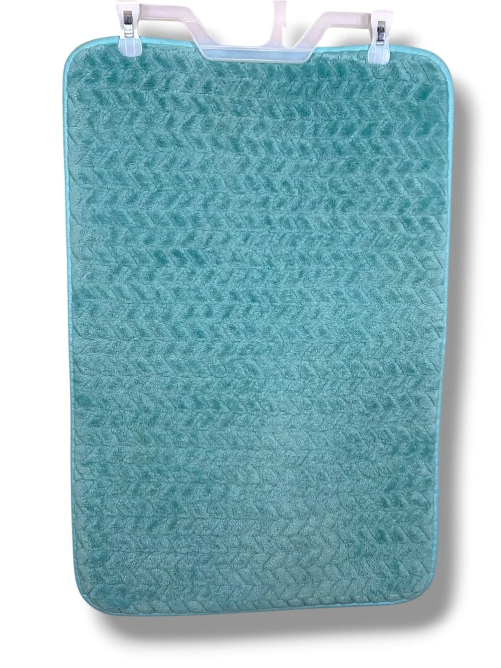 Teal Blue Mohawk Brand Bathroom Rug Lightweight Memory Foam Soft Comfort Style